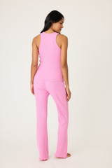 PJ Salvage Women's Beloved Rip Tank Top in Pink Rose