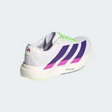 adidas Women's Adizero EVO SL Running Shoes White and Purple