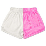 IScream Girl's Color Block Plush Shorts front view