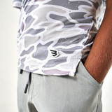 Burlebo Boys' Go To Tee in White Camo