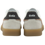 The Gola Women's Classics Viper Leather Sneakers in White and Brown