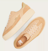 Sorel Women's ONA AVE T-TOE Sneakers in Tawny Buff top view