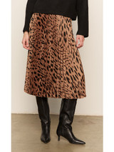 Sanctuary Women's Pleated Midi Skirt