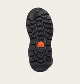 The Sorel Kids' Whitney III Mid Waterproof Boots in Black and White