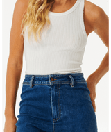 Rip Curl Women's Holiday Denim Dark Blue front view