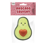 Avocado Squishy Stress Ball avocado green detail view