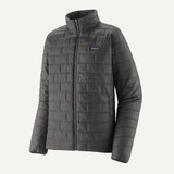 Patagonia Men's Nano Puff Jacket in Forge Grey front view
