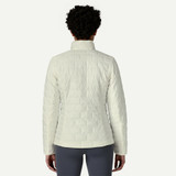 Patagonia Women's Nano Puff Jacket in Birch White detail
