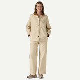 Patagonia Women's Point Reyes coat in Undyed Natural front view