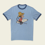 Howler Brothers Men's El Monito Surfs Ringer T-Shirt