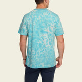 Howler Brothers Men's Verdant Valley T-Shirt in Sky Dye front view