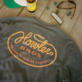 Howler Brothers Lasso T-Shirt in Antique Black graphic close-up