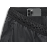 Ten Thousand Men's Session Lightweight Running Pants in Black phone pocket detail
