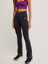FP Movement Women's Go To Smooth Straight Leg Pants in Washed Black style