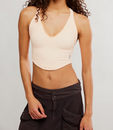 FP Movement Women's Day Dream Cami Tank in Pina Colada front view