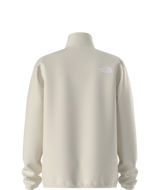 The North Face Girls' Glacier 1/4 Zip Pullover White Dune front