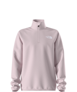 The North Face Girls' Glacier 1/4 Zip Pullover Pale Blossom back
