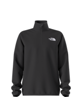 The North Face Boys' Glacier 1/4 Zip Pullover in Black