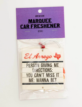 El Arroyo Car Air Freshener (2 Pack) Wanna Bet detail