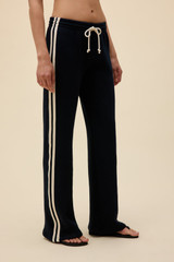 Daydreamer Women's Track Pants in Black Cnyx detail view