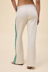 Daydreamer Women's Track Pants in Dirty White front view