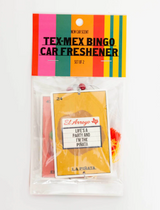 El Arroyo Tex-Mex Bingo Car Air Freshener (2 Pack) - La Pinata El Arroyo Tex-Mex Bingo Car Air Freshener (2 Pack) - La Pinata