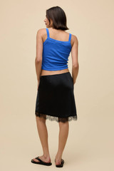 Daydreamer Women's 90's Tank Top in Ultra Marine side view
