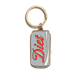 Brittany Paige Diet Soda Can Enamel Keychain flat lay