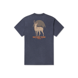 Southern Marsh Men's Eight Point Tee Washed Lunar Navy back