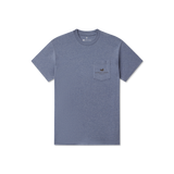 Southern Marsh Men's Vintage Duck Decoy Tee in Washed Slate