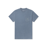 Southern Marsh Men's Marfa Rider Seawash Tee in Slate