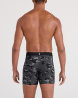 SAXX Men's DropTemp Cooling Cotton Boxer Brief Pebble Camo Graphite back