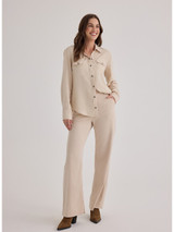 Bella Dahl Women's Western Shirt in Moonstone