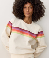 Marine Layer Women's Cloud 9 Anytime Wool Pullover in Antique White