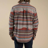 The Sendero Provisions Co. Men's Boquillas Long Sleeve Shirt in Sonora Red