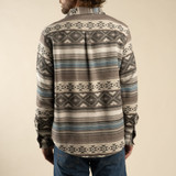 Sendero Provisions Co. Boquillas Long Sleeve Shirt Cream Brown back