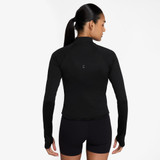 Nike Women's Tempo Dri-Fit Half Zip Pullover aurora side view