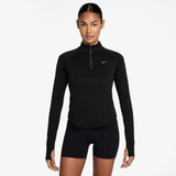 Nike Women's Tempo Dri-Fit Half Zip Pullover aurora back view