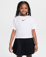Nike Girls' Femme Sport Short Sleeve Top in White Nike Girls' Femme Sport Short Sleeve Top in White