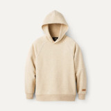 UGG Women's Classic Hoodie in Sand Heather front view