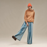 UGG Women's Classic Hoodie in Chestnut front view