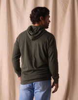 The Normal Brand Men's Puremeso Essential Hoodie in Olive