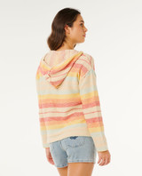 Rip Curl Girl's Revival Knit Poncho in Orange