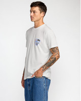 RVCA Men's Currents Tee Antique White side