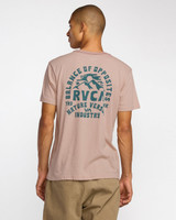 RVCA Men's RVCA Ridge Tee Pale Mauve side