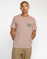 RVCA Men's RVCA Ridge Tee Pale Mauve front