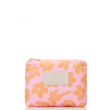 Aloha Collection Small Pouch - Puakenikeni Buds - Pink Orange