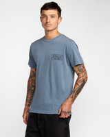 RVCA Men's Frame Up Tee Vintage Navy side