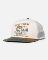 The Salty Crew Nature Vibes Trucker Hat in Olive