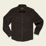 Howler Brothers Men's Banning Corduroy Snapshirt Antique Black detail view